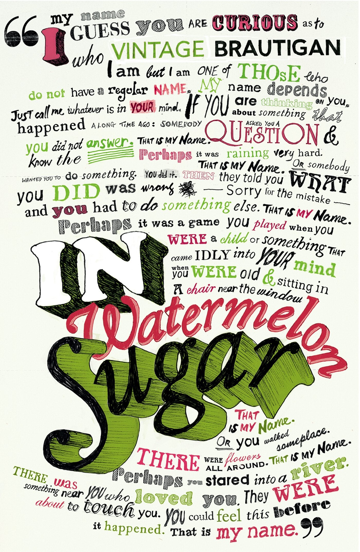 In Watermelon Sugar by BRAUTIGAN - 9780099437598 - Book Cover