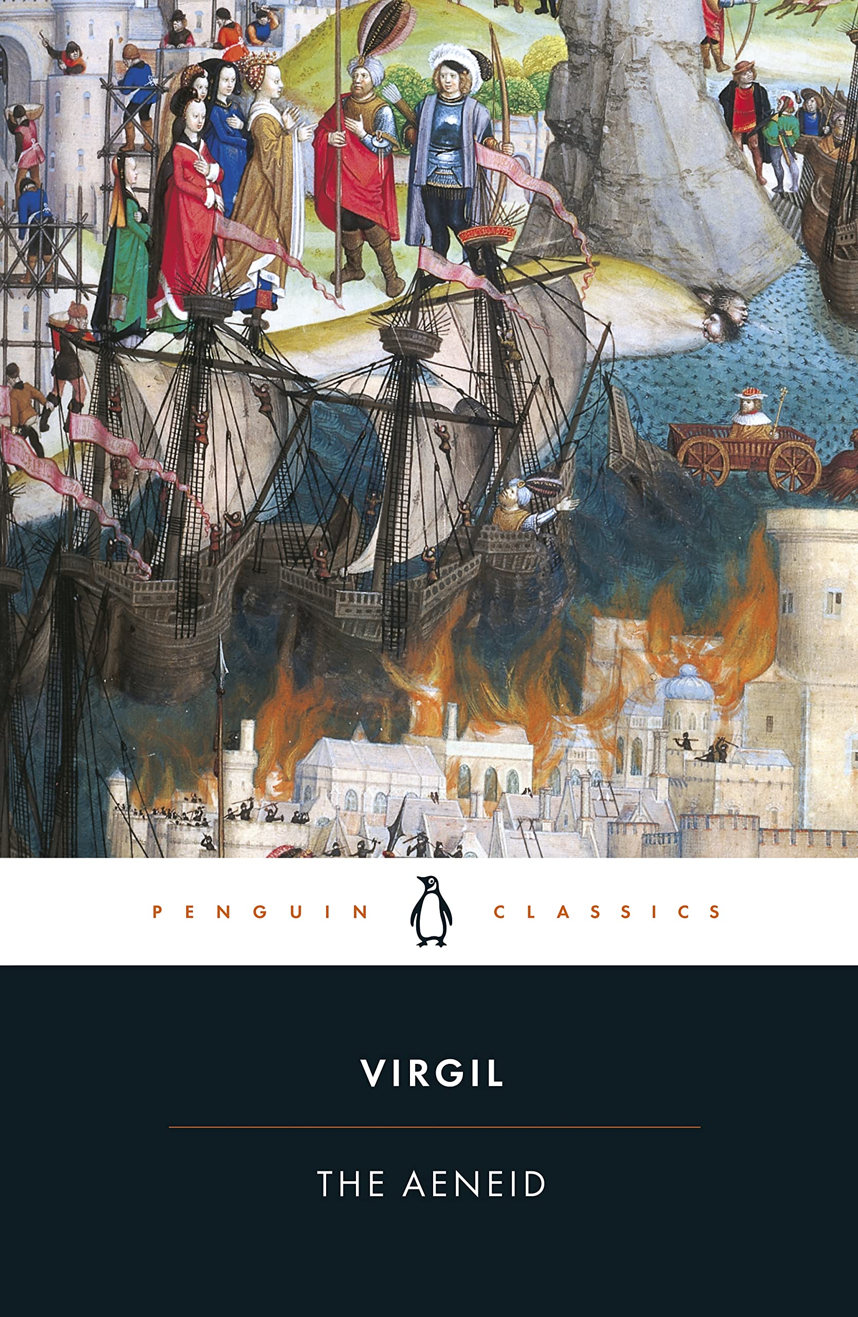 The Aeneid by Virgil - 9780140449327 - Book Cover