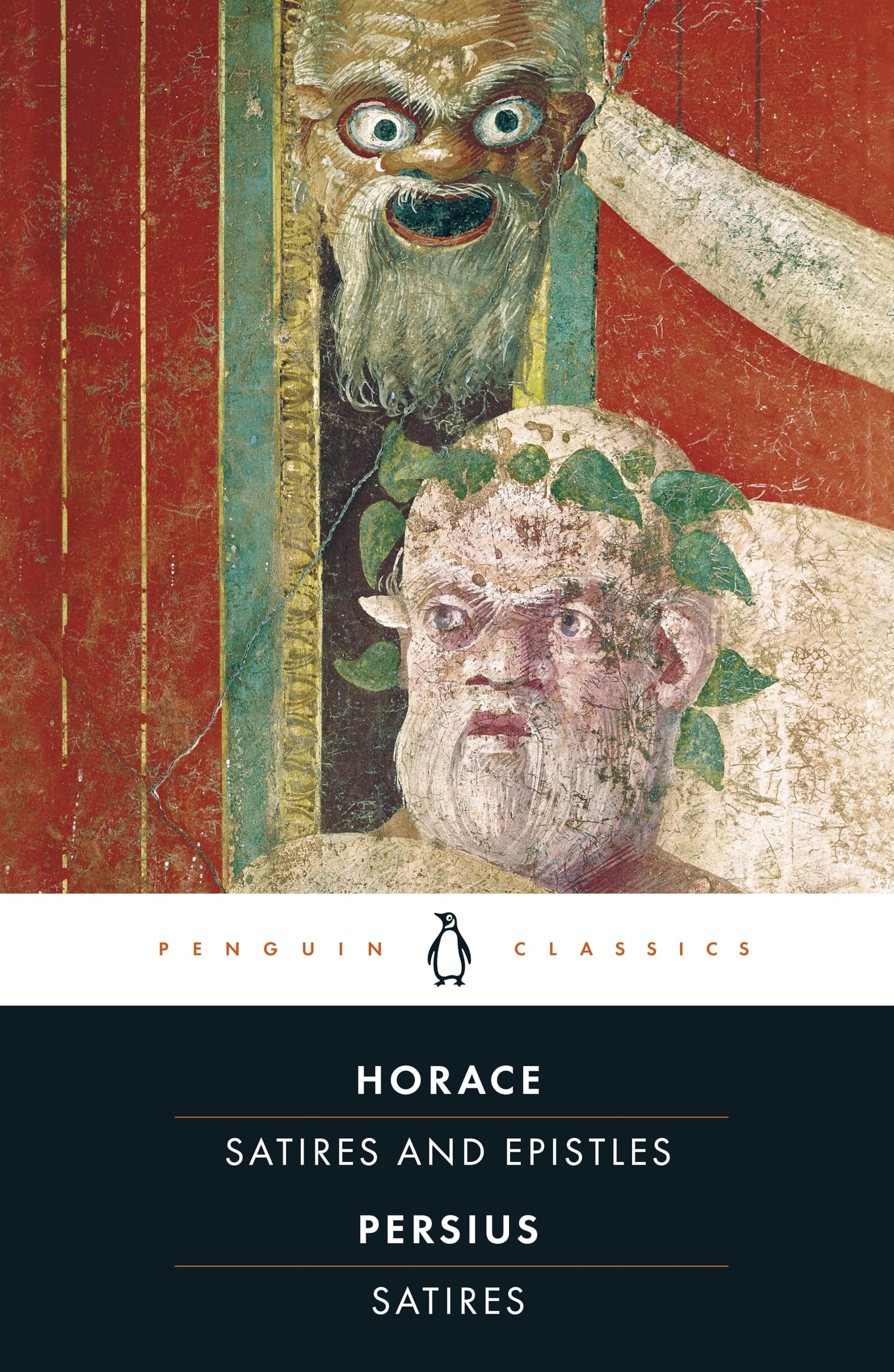 The Satires of Horace and Persius by Persius, Horace - 9780140455083 - Book Cover