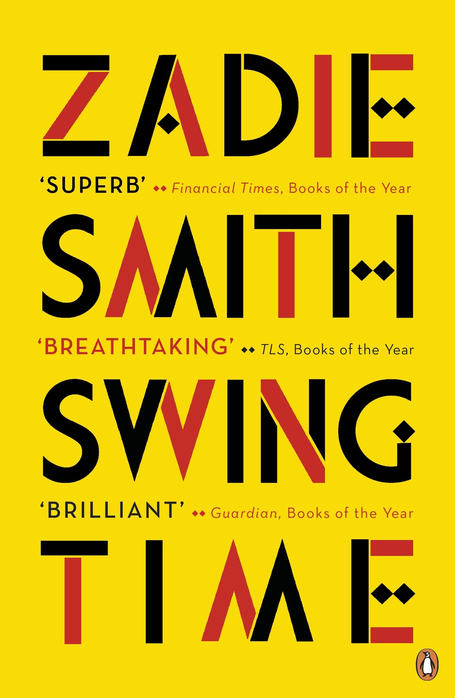 Swing Time by Zadie Smith - 9780141036601 - Book Cover