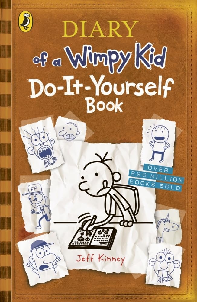 The Wimpy Kid Do-It-Yourself Book by Jeff Kinney - 9780141339665 - Book Cover