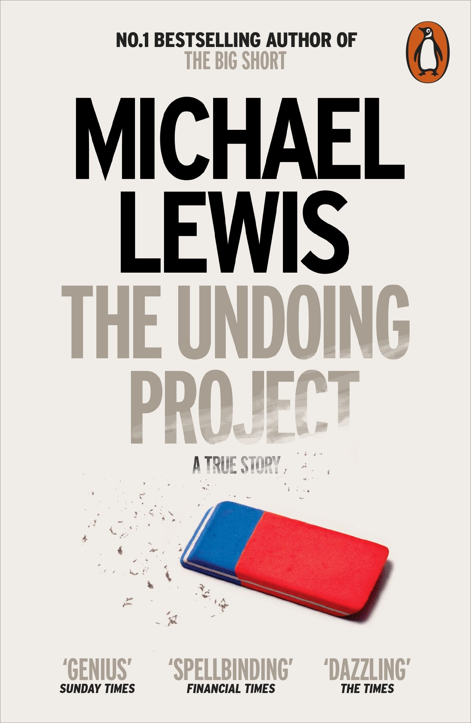The Undoing Project: A Friendship that Changed the World by Michael Lewis - 9780141983042 - Book Cover