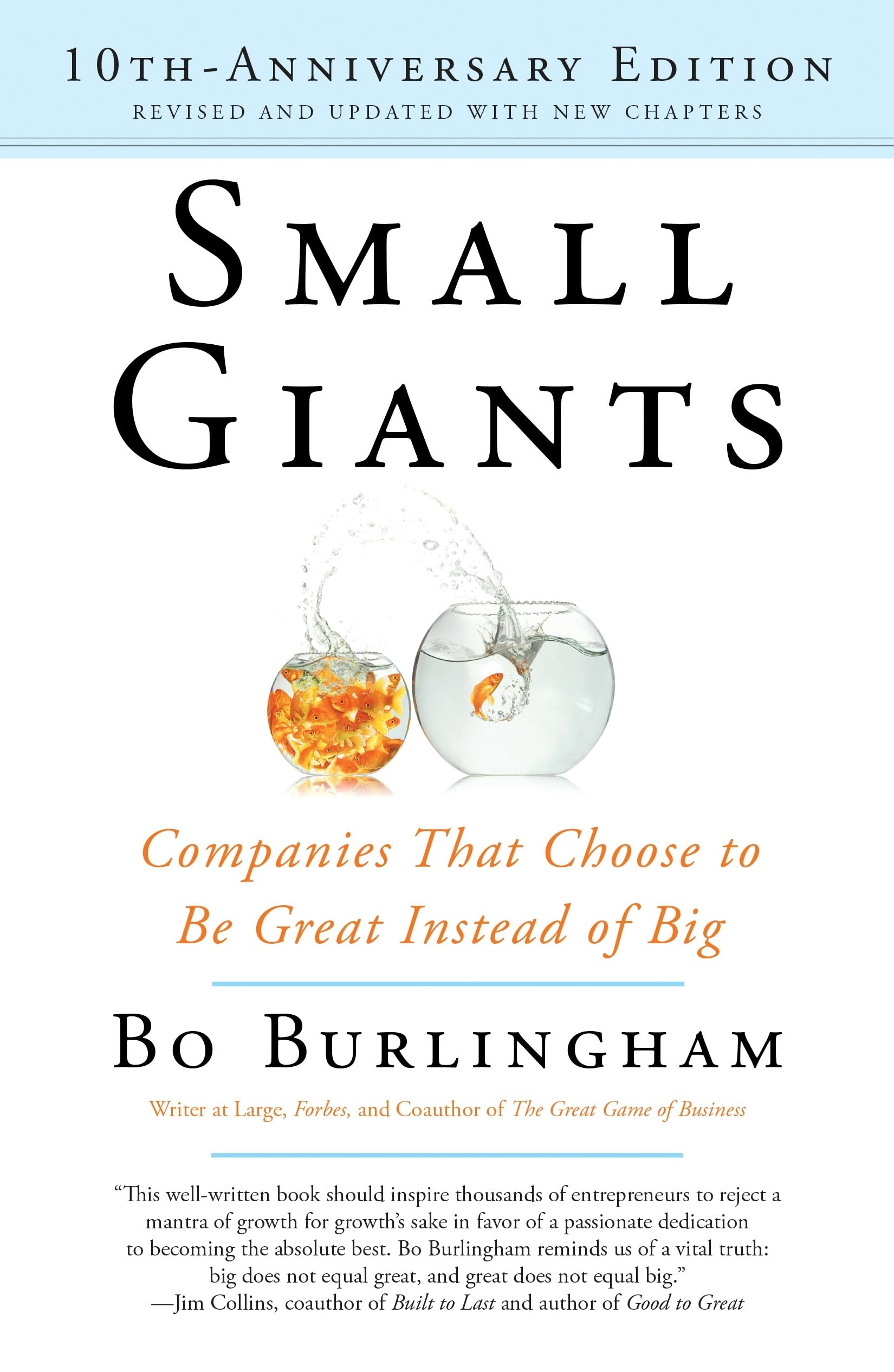Small Giants: Companies That Choose to Be Great Instead of Big by Bo Burlingham - 9780143109600 - Book Cover
