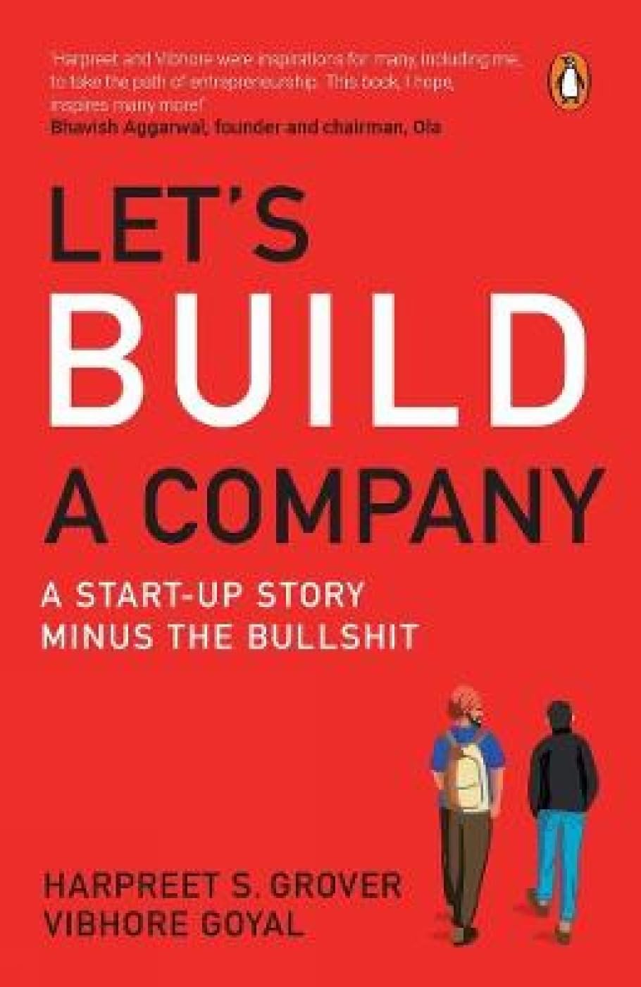 Let's Build A Company by Vibhore Goyal, Harpreet Grover - 9780143449836 - Book Cover
