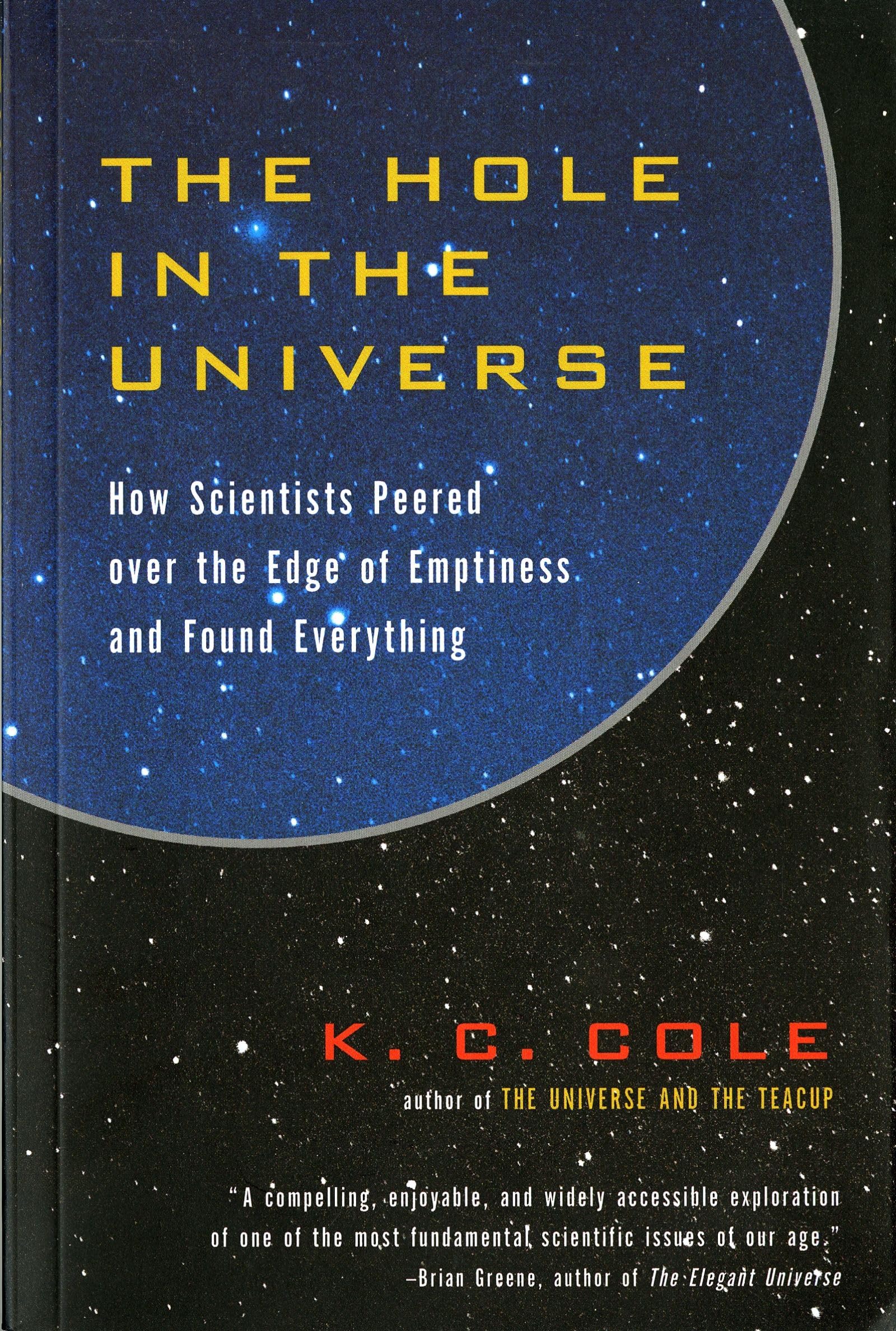 The Hole in the Universe by K. C. Cole - 9780156013178 - Book Cover