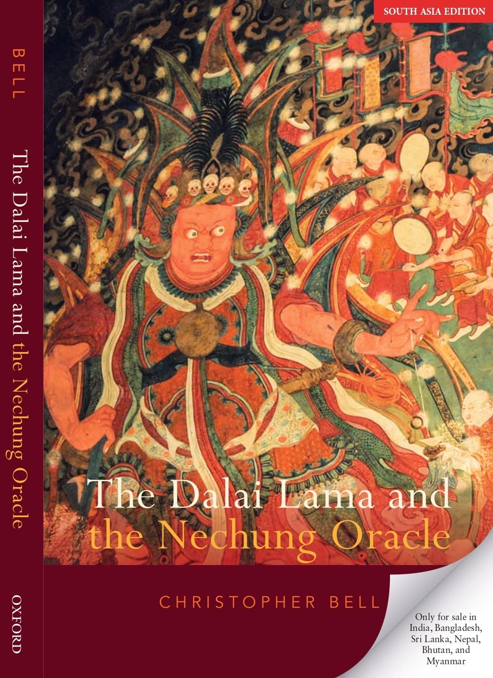 The Dalai Lama and the Nechung Oracle by BELL. CHRISTOPHER - 9780197650356 - Book Cover