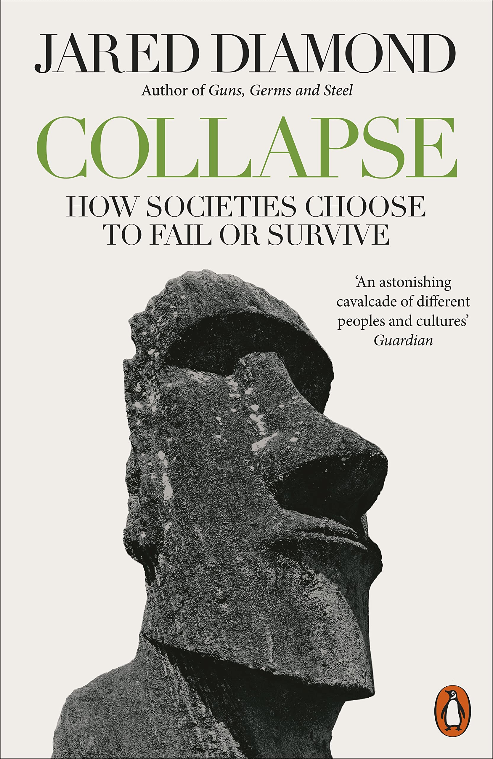 Collapse: How Societies Choose to Fail or Survive by Jared M. Diamond - 9780241958681 - Book Cover