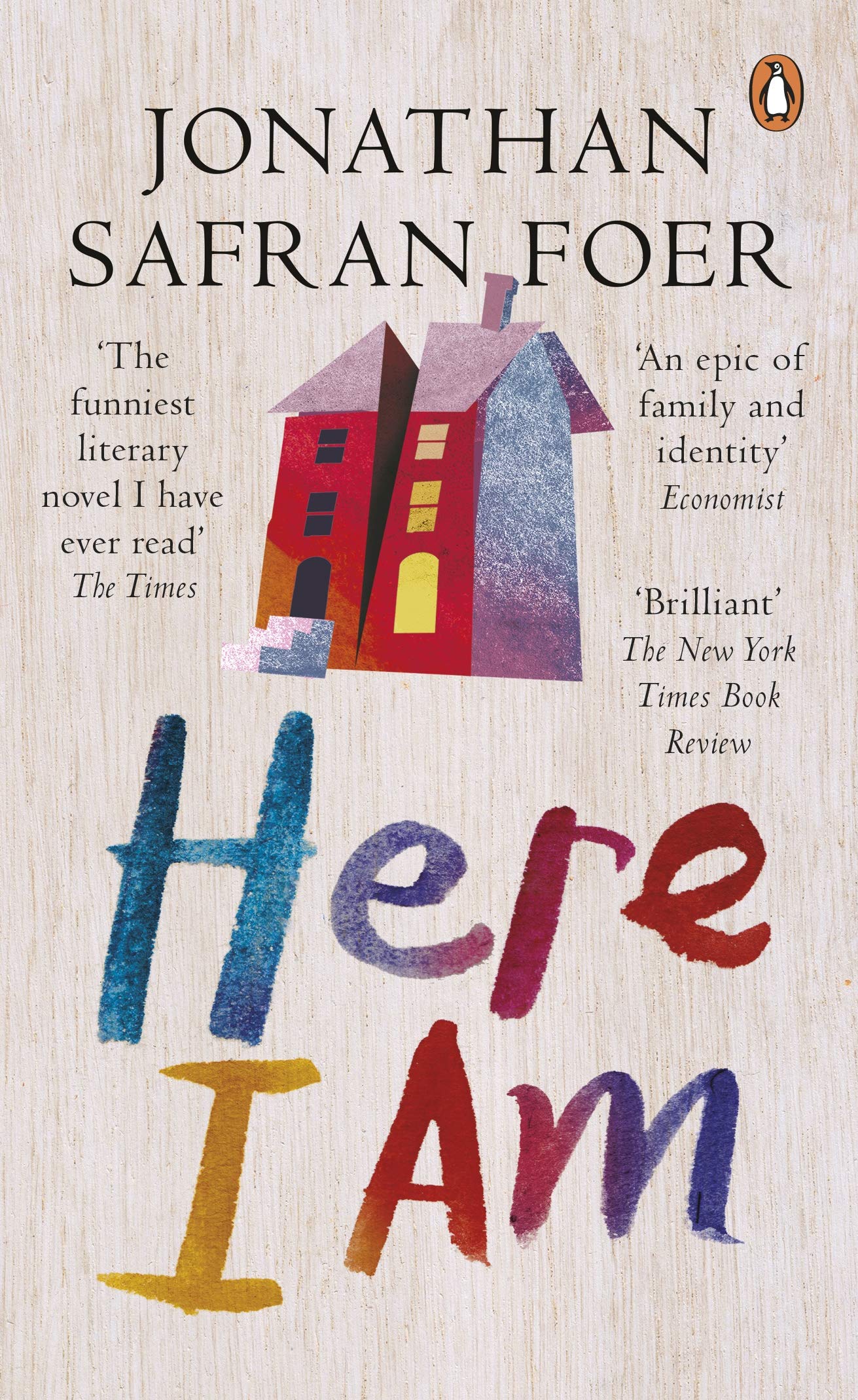 Here I Am by Jonathan Safran Foer - 9780241966389 - Book Cover