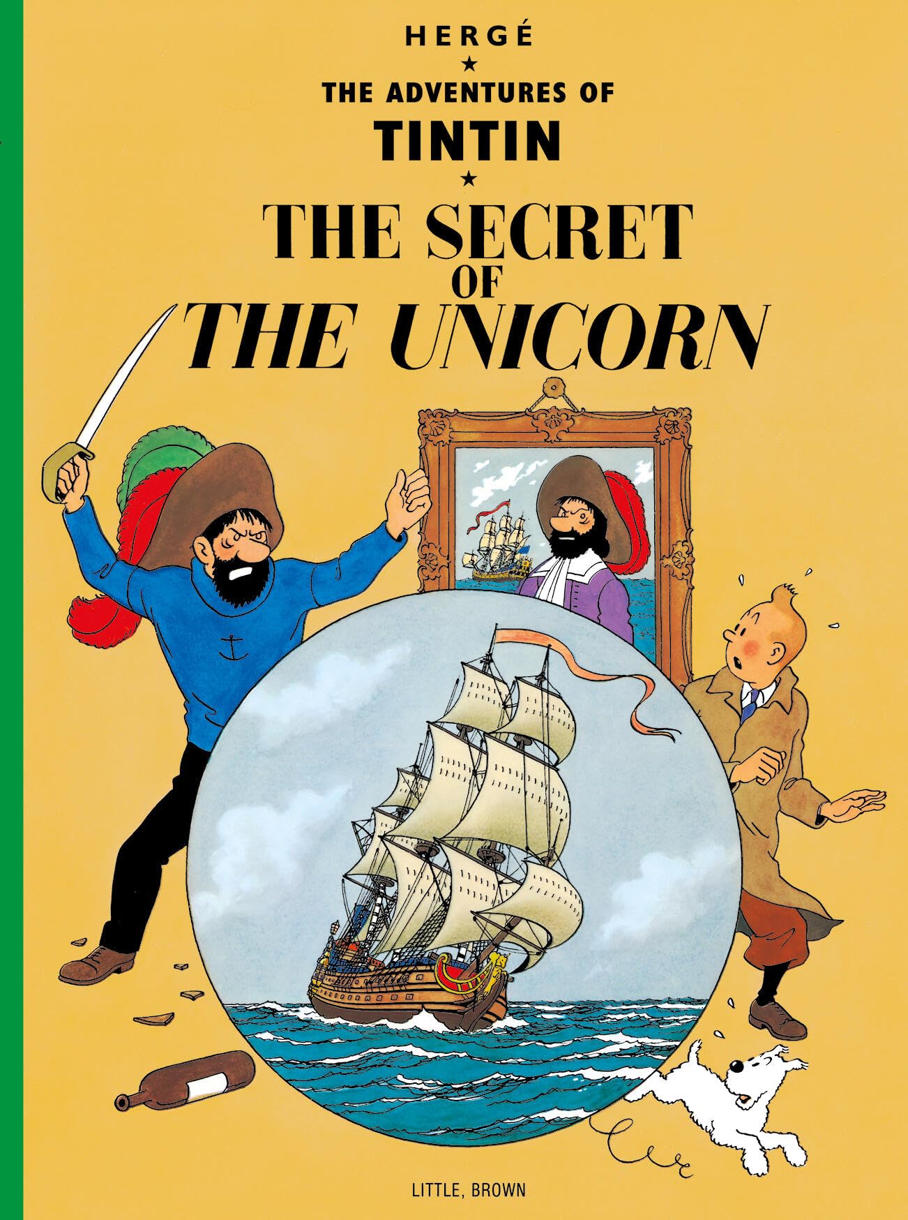 The Adventure of Tintin: The Secret Of The Unicorn by Hergé - 9780316358323 - Book Cover