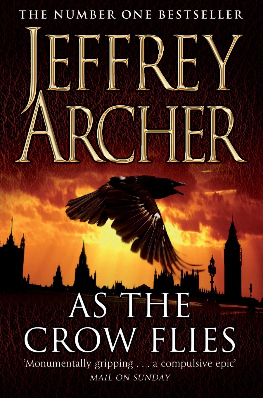 As the Crow Flies by Jeffrey Archer - 9780330518697 - Book Cover