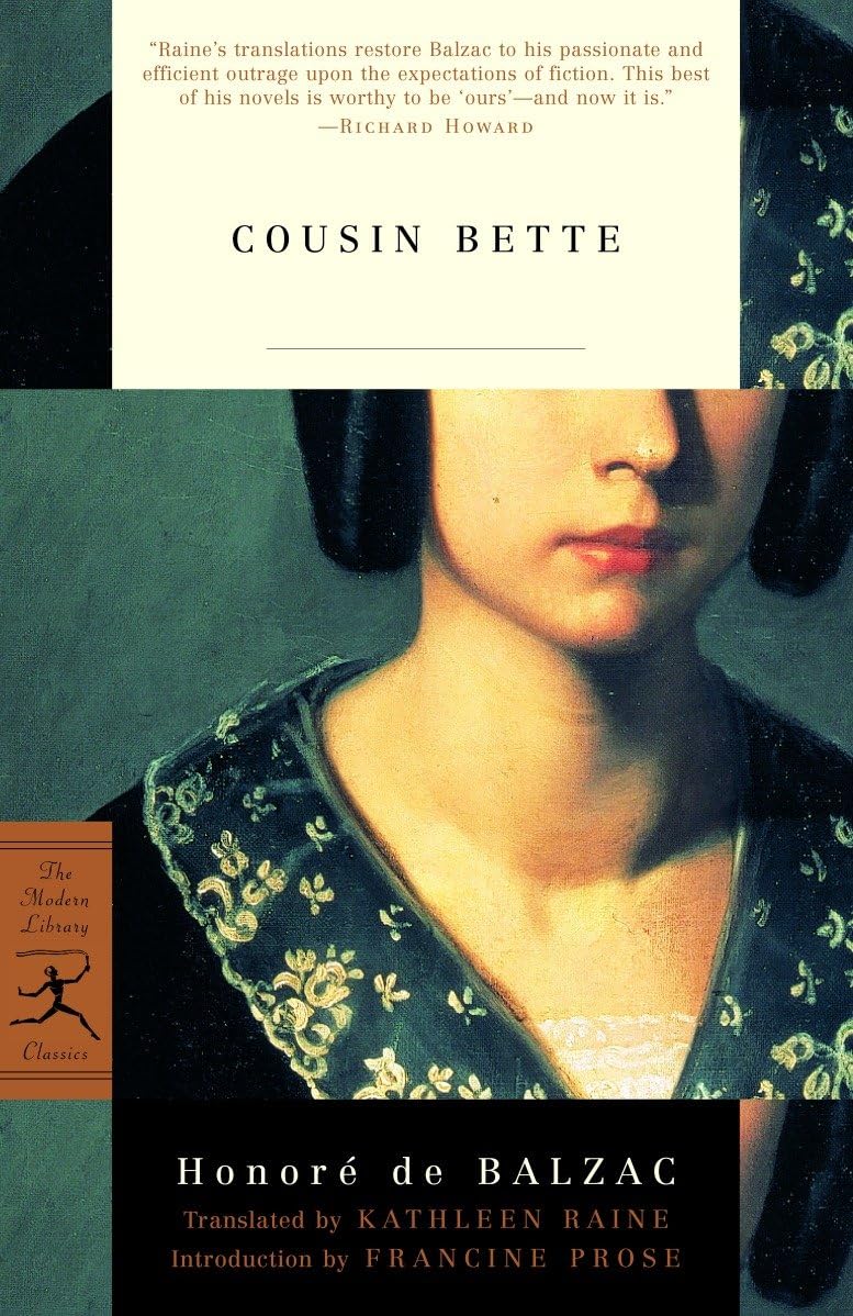 Cousin Bette by Honoré De Balzac - 9780375759079 - Book Cover