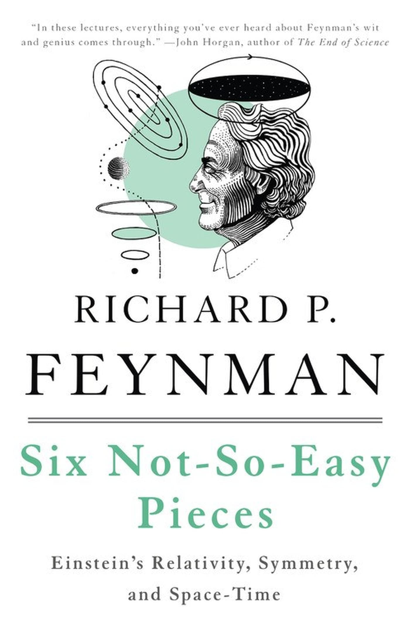 Six Not-So-Easy Pieces by Robert B. Leighton, Richard P. Feynman, Matthew Sands - 9780465025268 - Book Cover