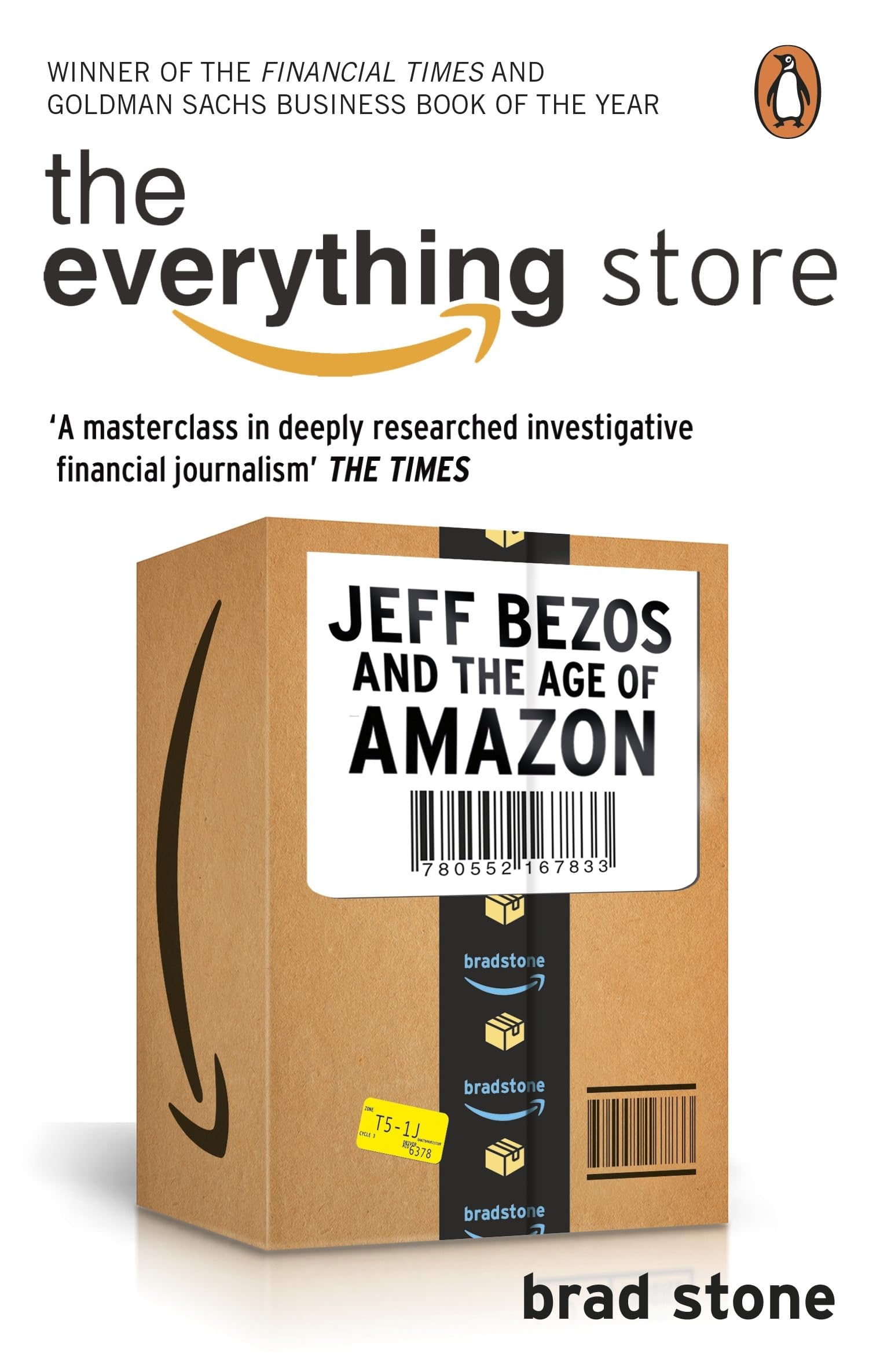 The Everything Store by Brad Stone - 9780552167833 - Book Cover