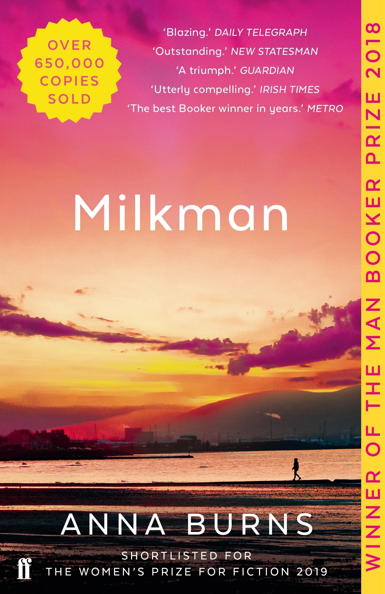 Milkman by Anna Burns - 9780571338757 - Book Cover