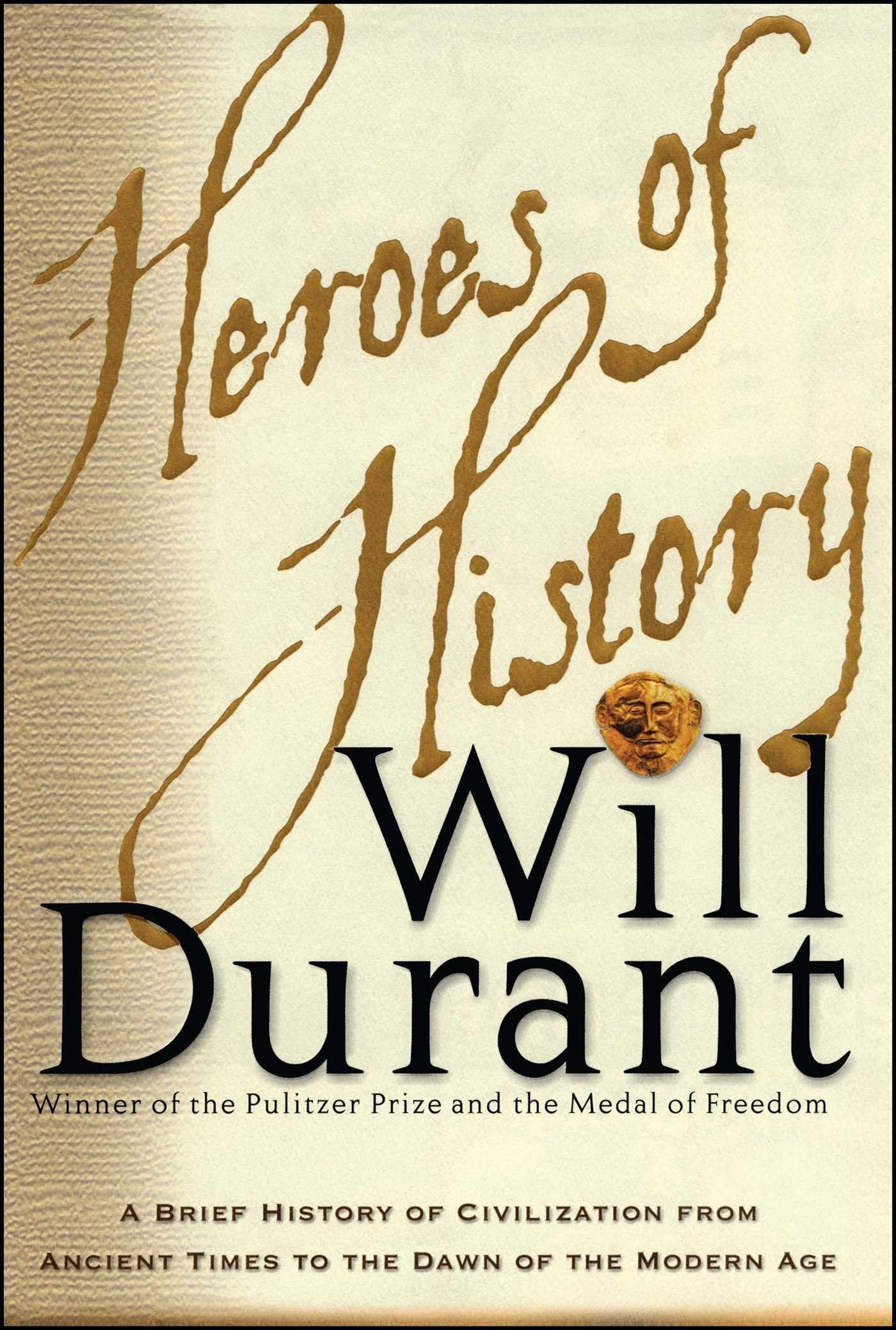 Heroes of History by Will Durant - 9780743235945 - Book Cover