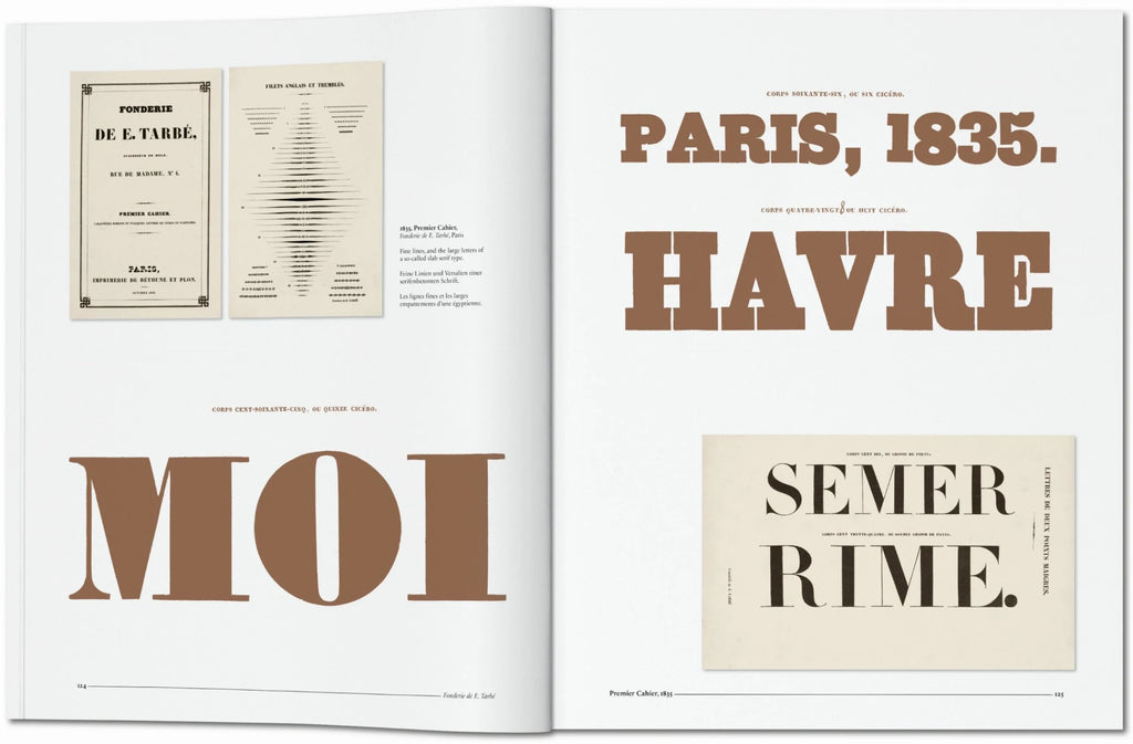 A Visual History of Typefaces & Graphic Styles Taschen