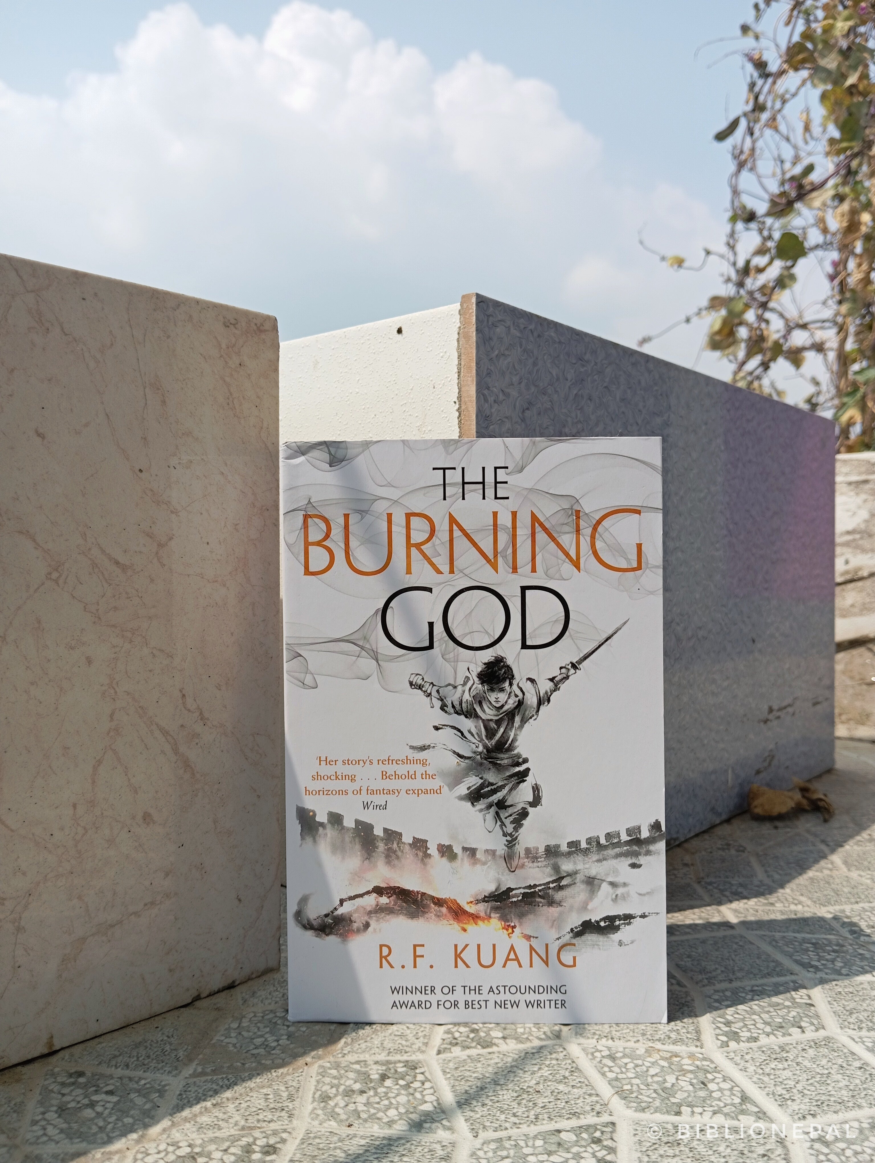 The Burning God Harper Collins