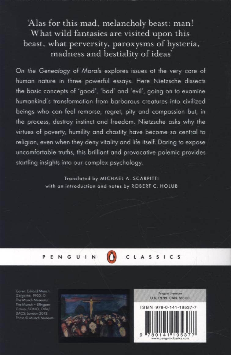 On the Genealogy of Morals Penguin Random House