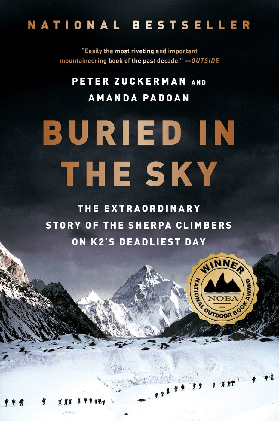 Buried in the Sky by Amanda Padoan, Peter Zuckerman - 9780393345414 - Book Cover