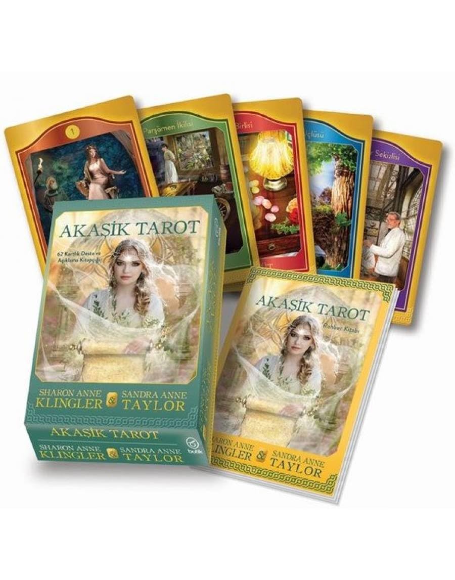 The Akashic Tarot by Sandra Anne Taylor, Sharon Anne Klingler - 9781401950446 - Book Cover