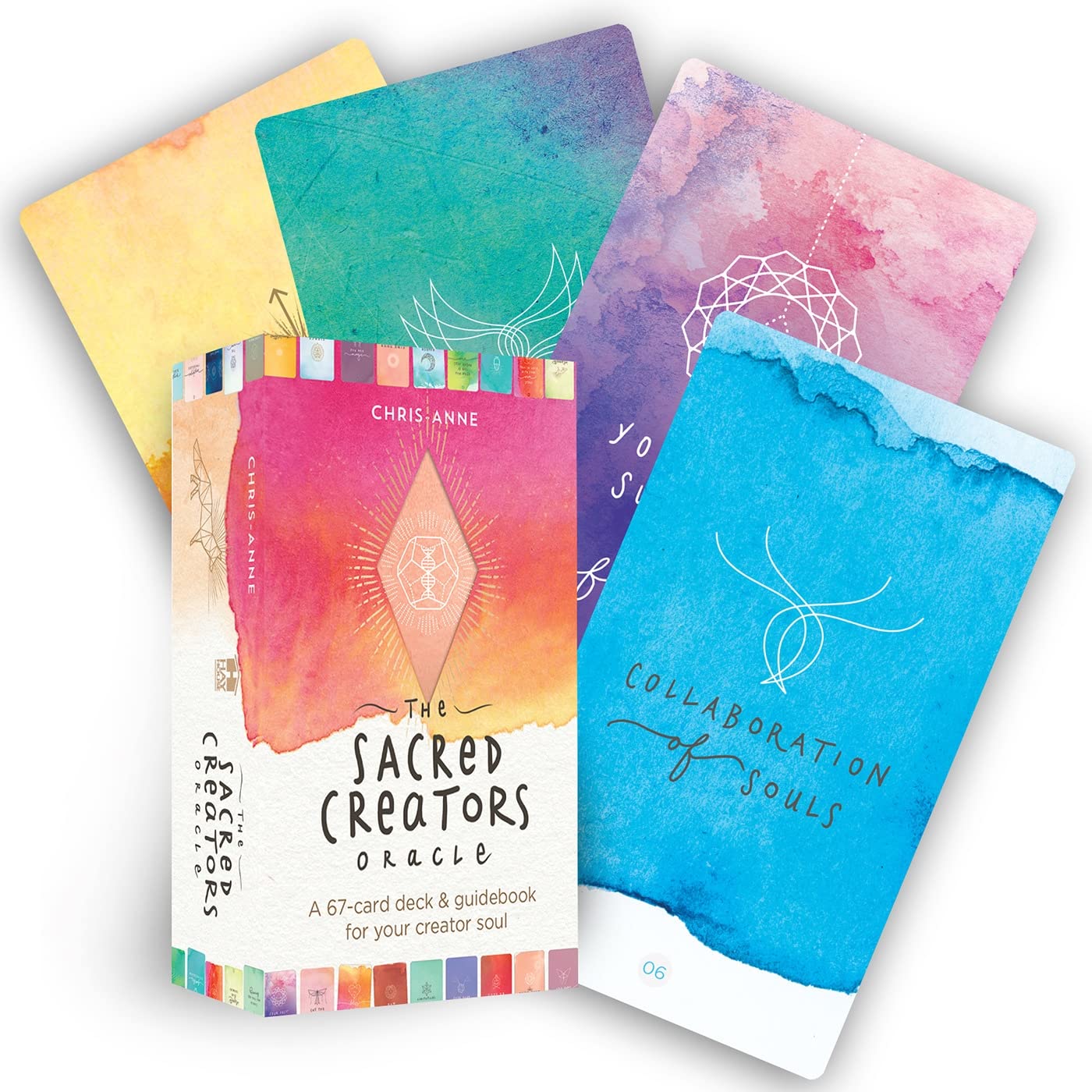 The Sacred Creators Oracle: A 67-Card Deck & Guidebook for Your Creator Soul by Chris-Anne - 9781401958336 - Book Cover