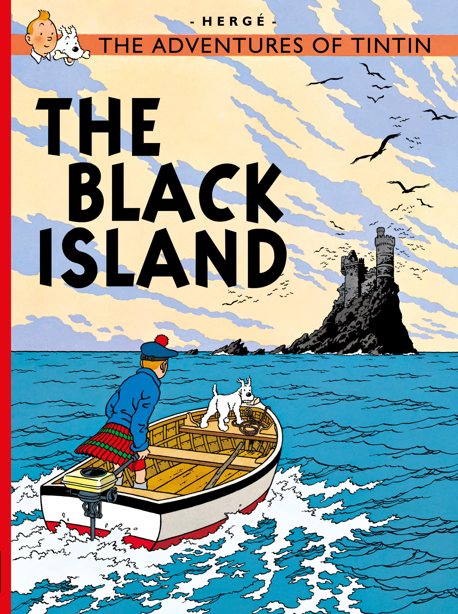 The Adventure of Tintin: The Black Island by Hergé - 9781405206181 - Book Cover