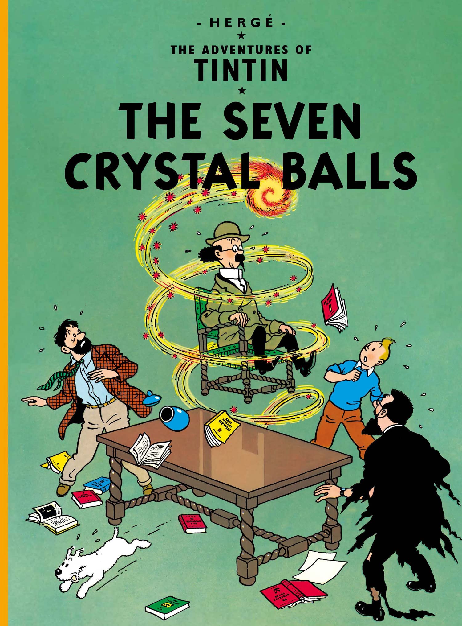 The Adventure of Tintin: The Seven Crystal Balls by Hergé - 9781405206242 - Book Cover