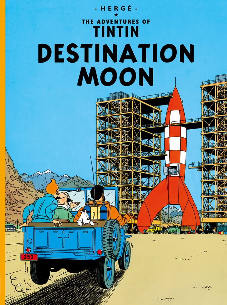 The Adventure of Tintin: Destination Moon by Hergé - 9781405206273 - Book Cover