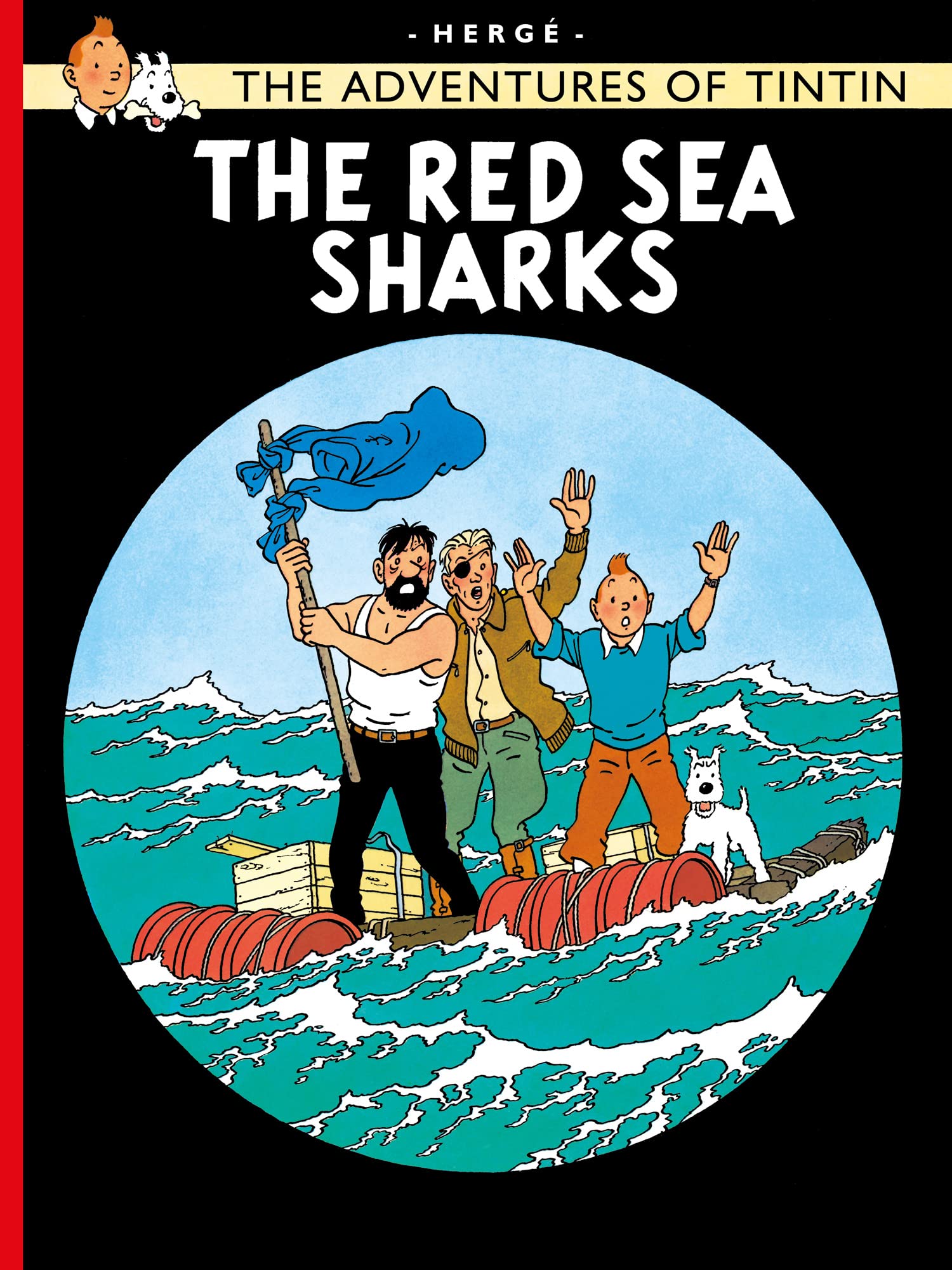 The Adventure of Tintin: The Red Sea Sharks by Hergé - 9781405206303 - Book Cover