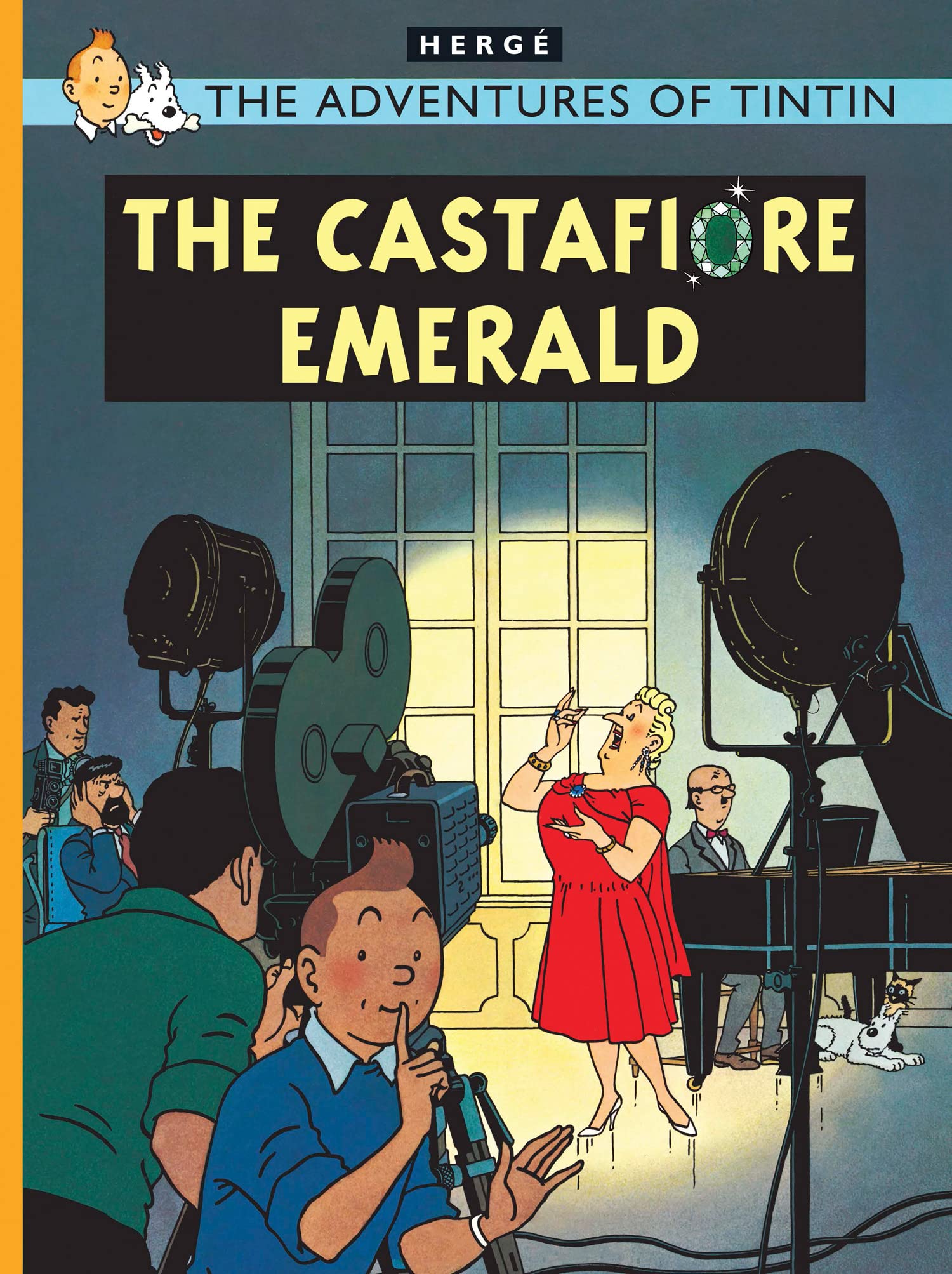 The Adventure of Tintin: The Castafiore Emerald by Hergé - 9781405206327 - Book Cover