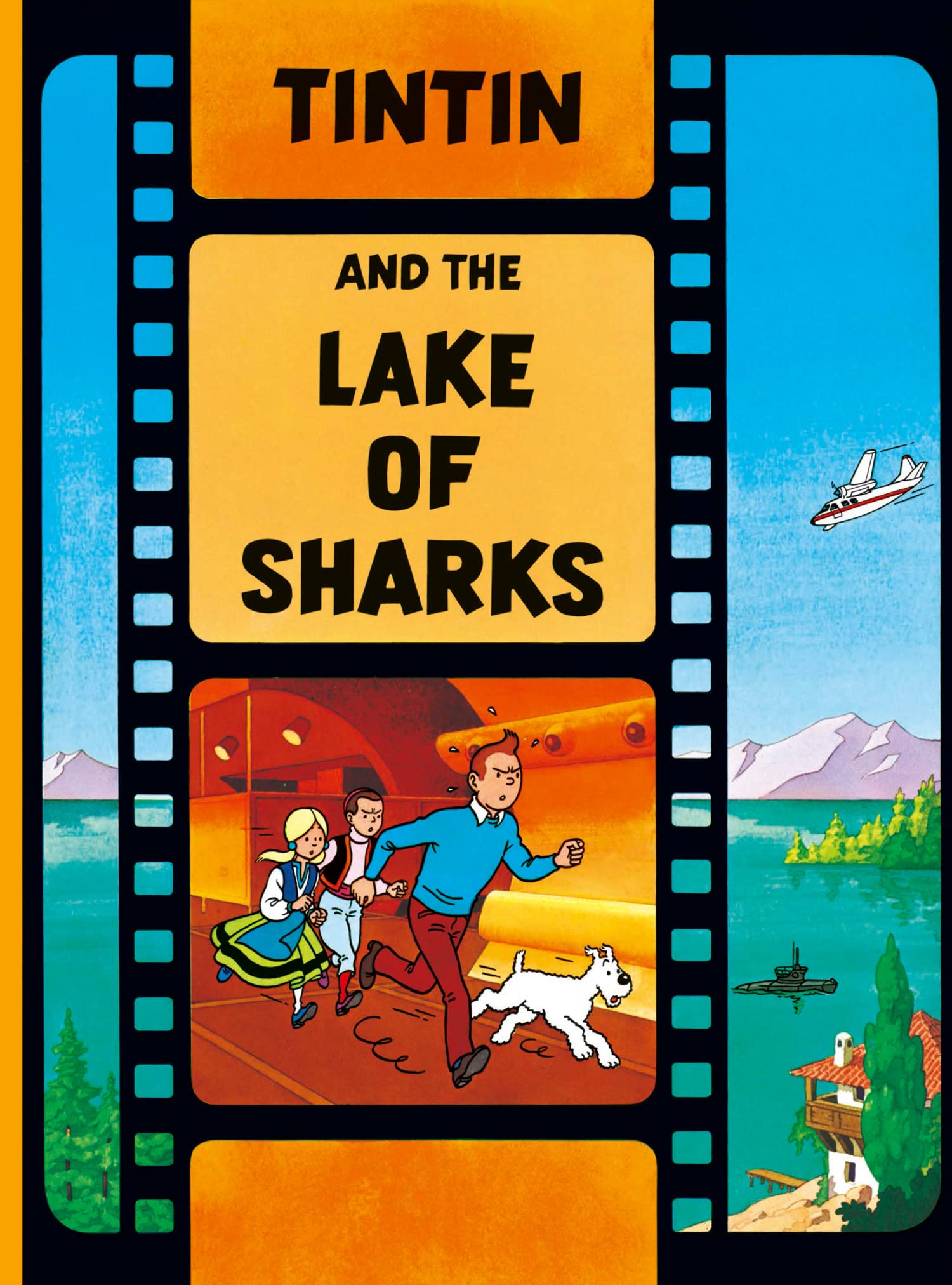 The Adventure of Tintin: Tintin and the Lake of Sharks by Hergé - 9781405206341 - Book Cover