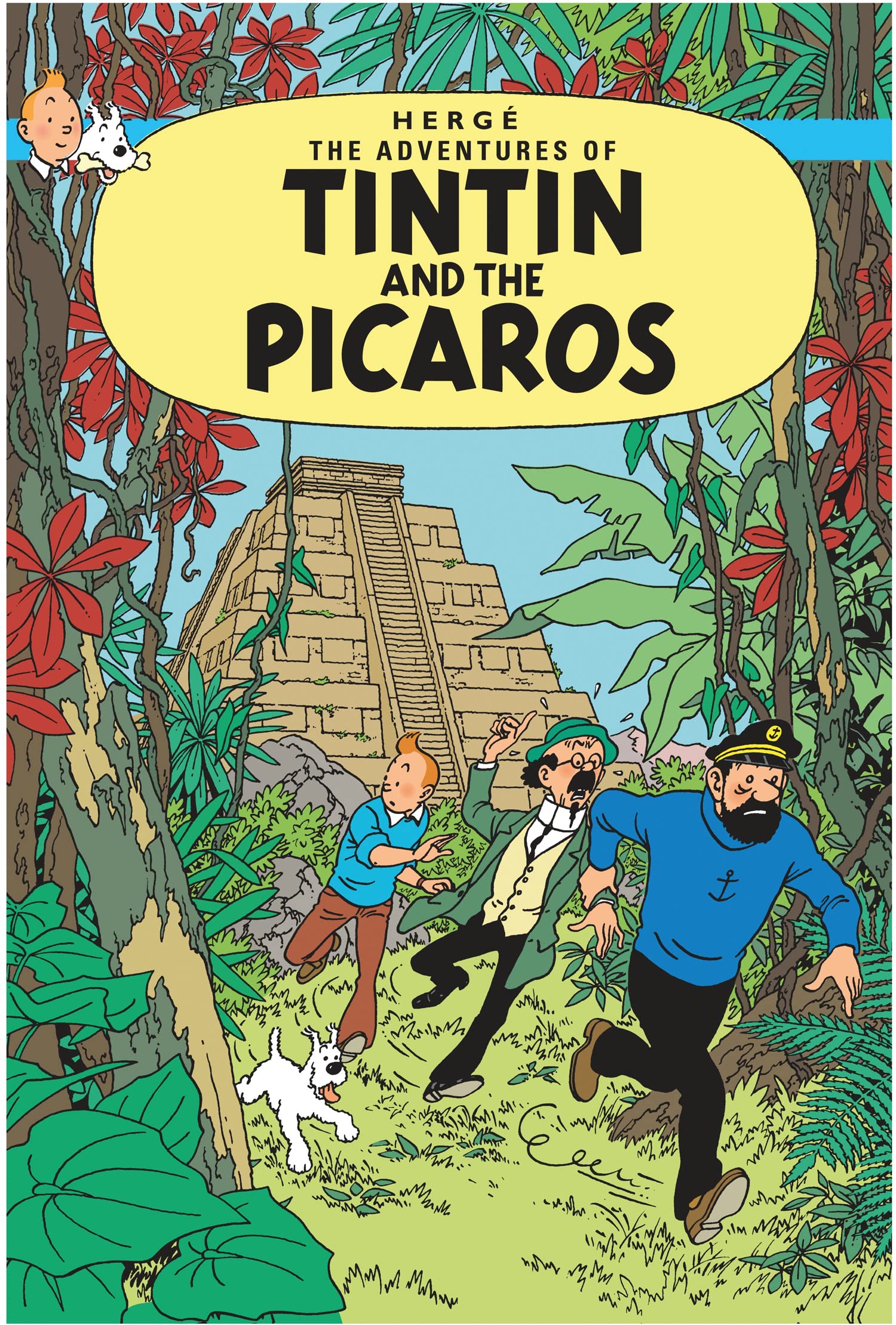 The Adventure of Tintin and the Picaros by Hergé - 9781405206358 - Book Cover