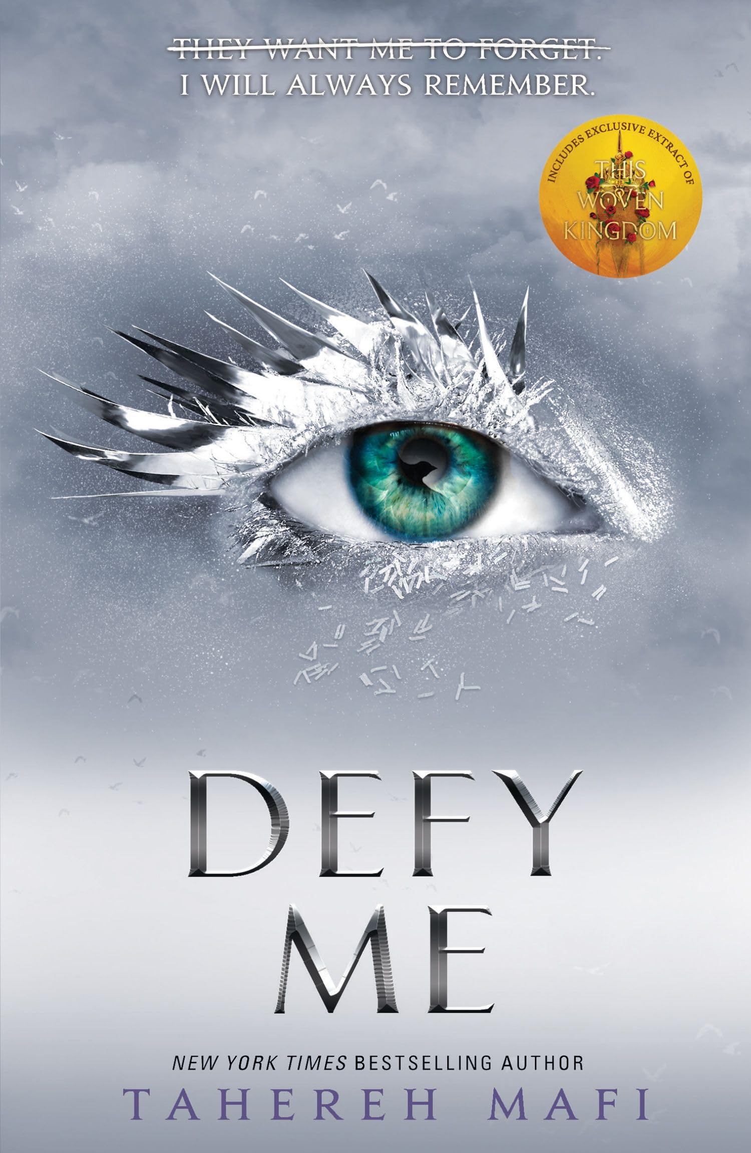Defy Me by Tahereh Mafi - 9781405291798 - Book Cover