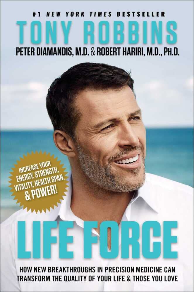 Life Force by Peter H. Diamandis, Tony Robbins - 9781471188374 - Book Cover