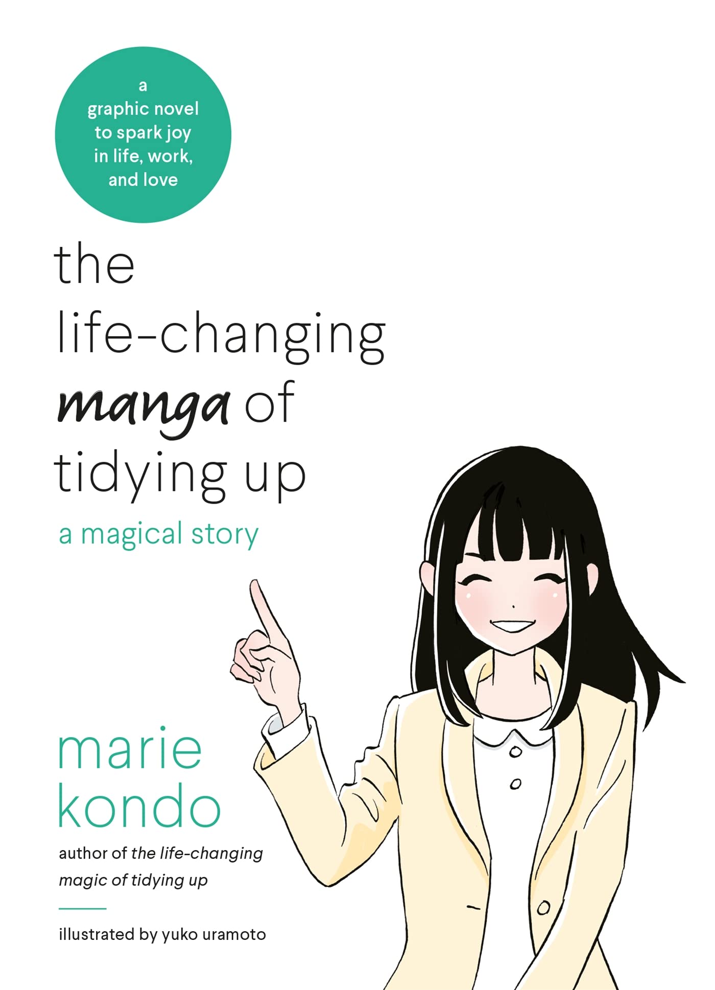 The Life-Changing Manga of Tidying Up by Marie Kondo - 9781529028355 - Book Cover