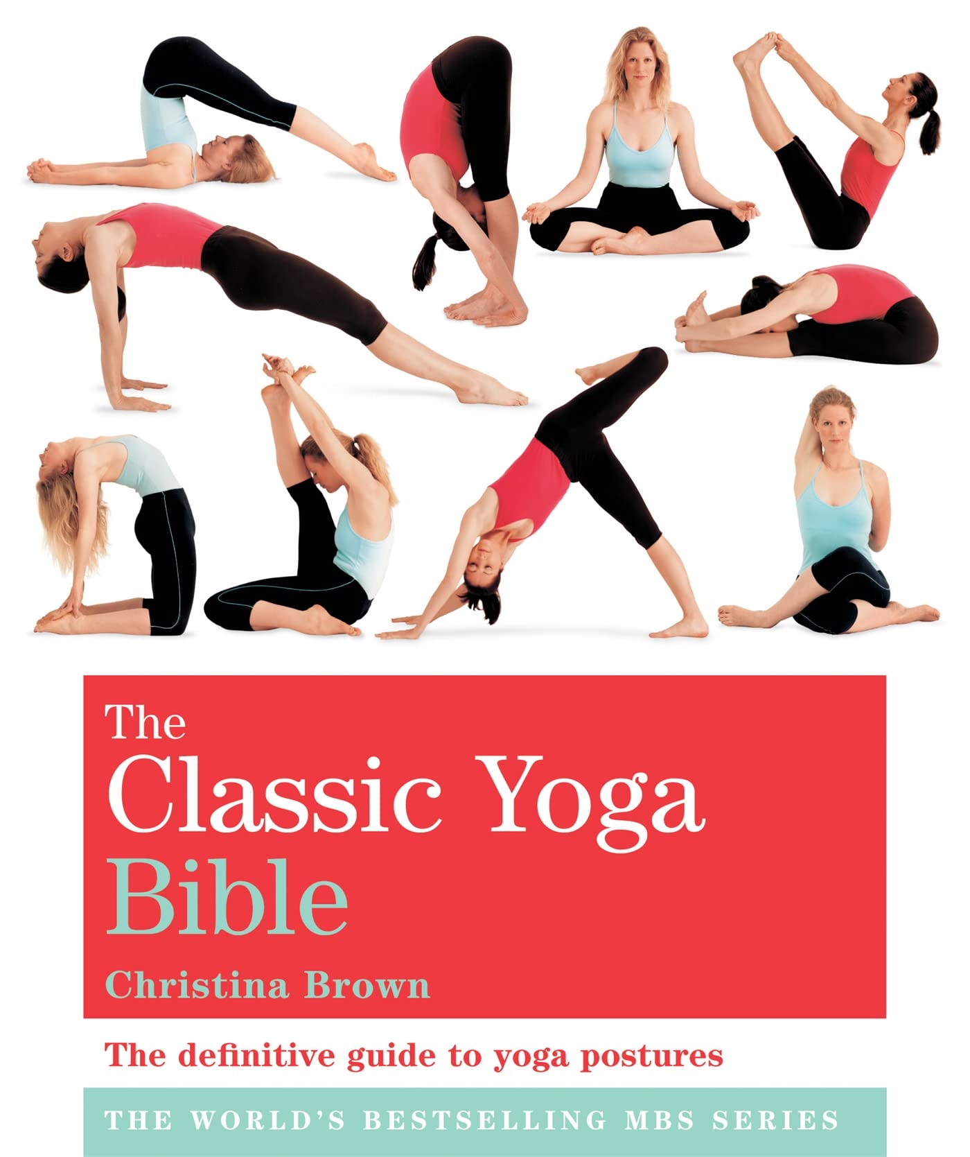 The Yoga Bible: The Definitive Guide to Yoga Postures by Christina Brown - 9781841813684 - Book Cover