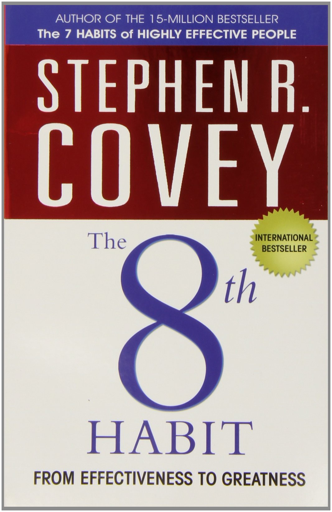 The 8th Habit by Stephen R Covey - 9781847391469 - Book Cover