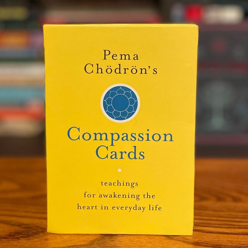Pema Chödrön's Compassion Cards Cards Shambhala Boulder