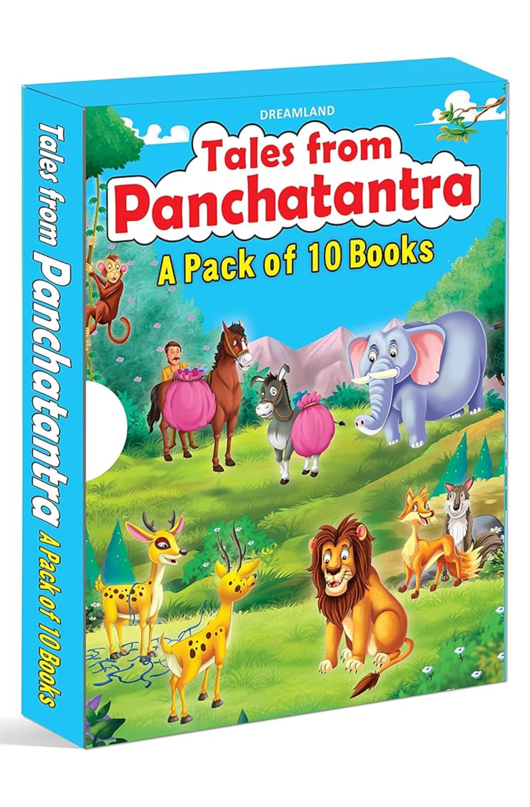 Tales from Panchatantra - A Pack of 10 Books BIBLIONEPAL