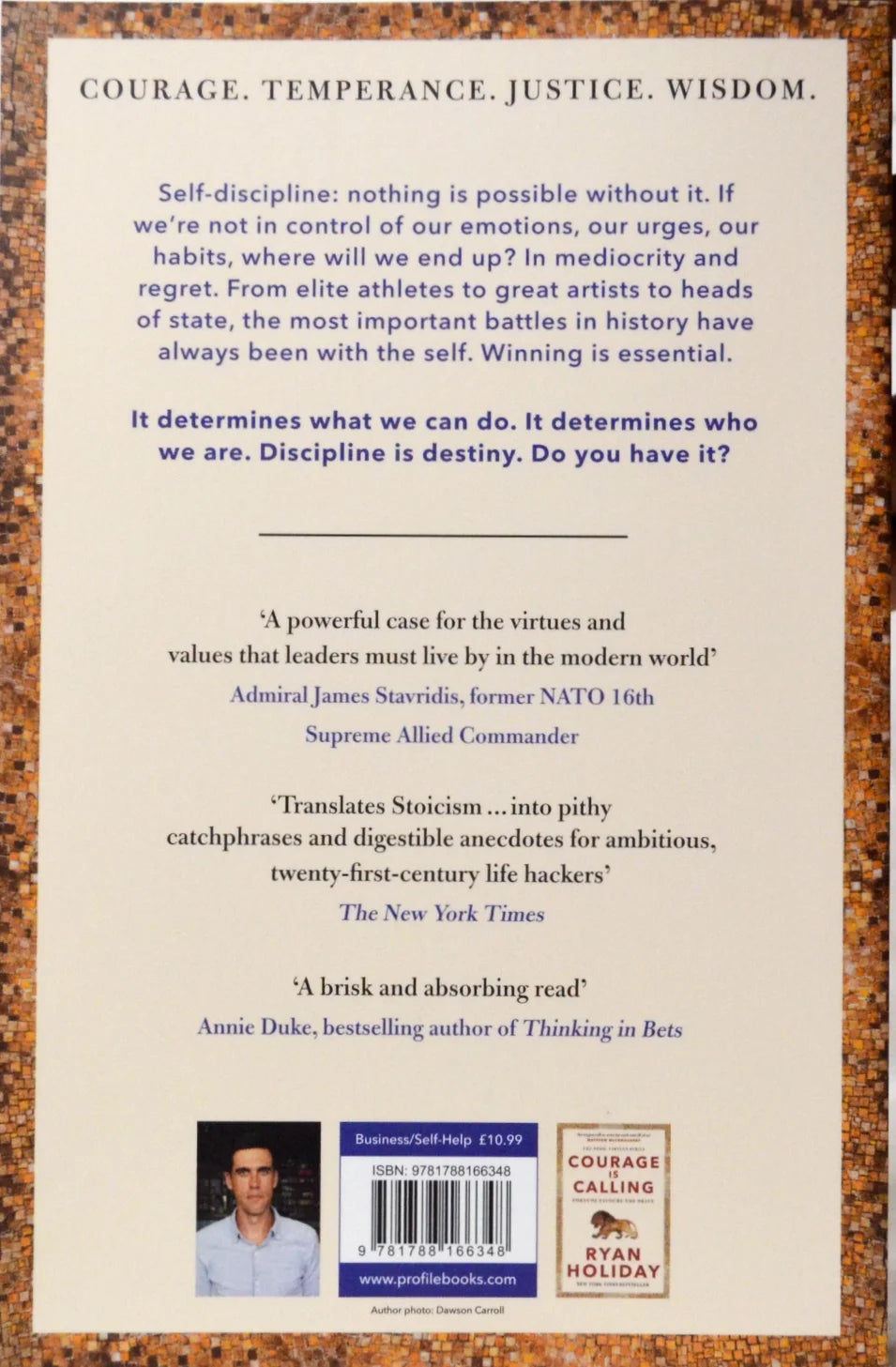 Discipline Is Destiny Profile Books