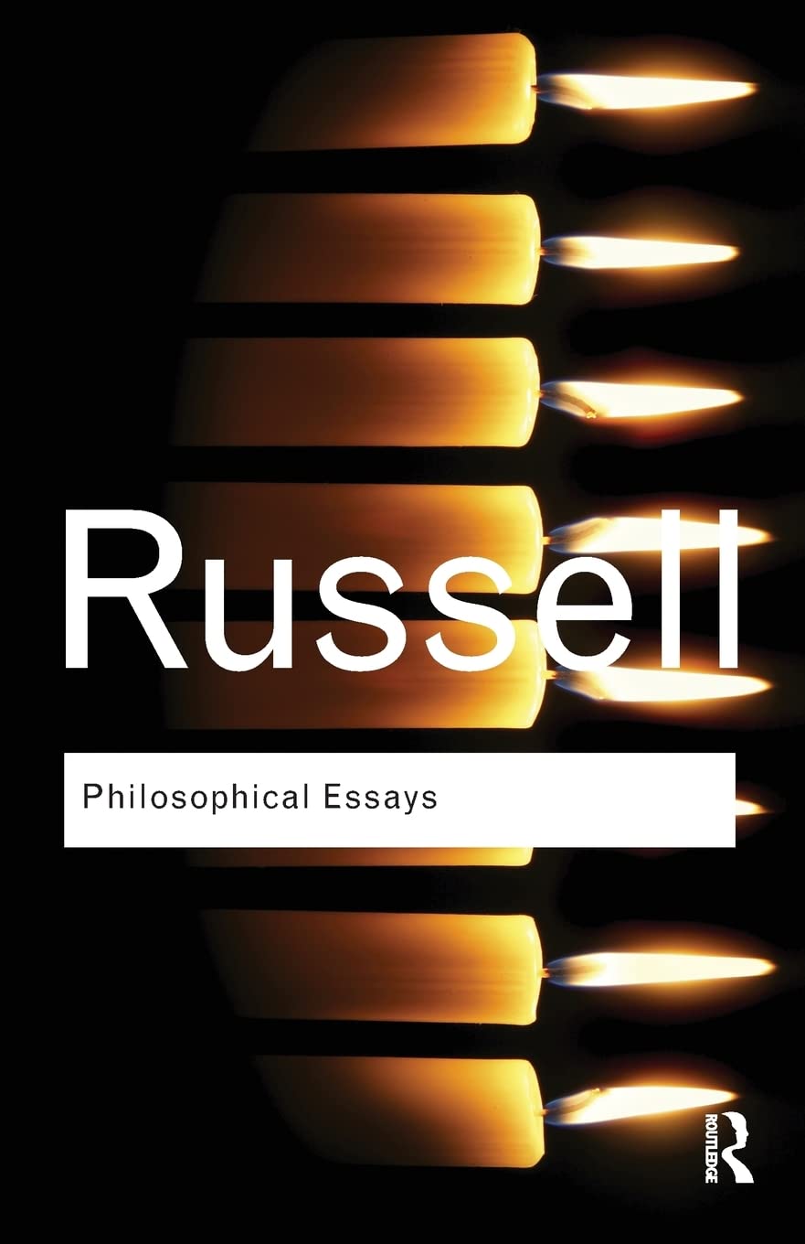 In Philosophical Essays Routledge Classics