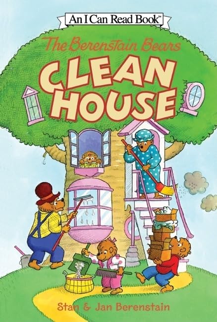 The Berenstain Bears Clean House Harper Collins