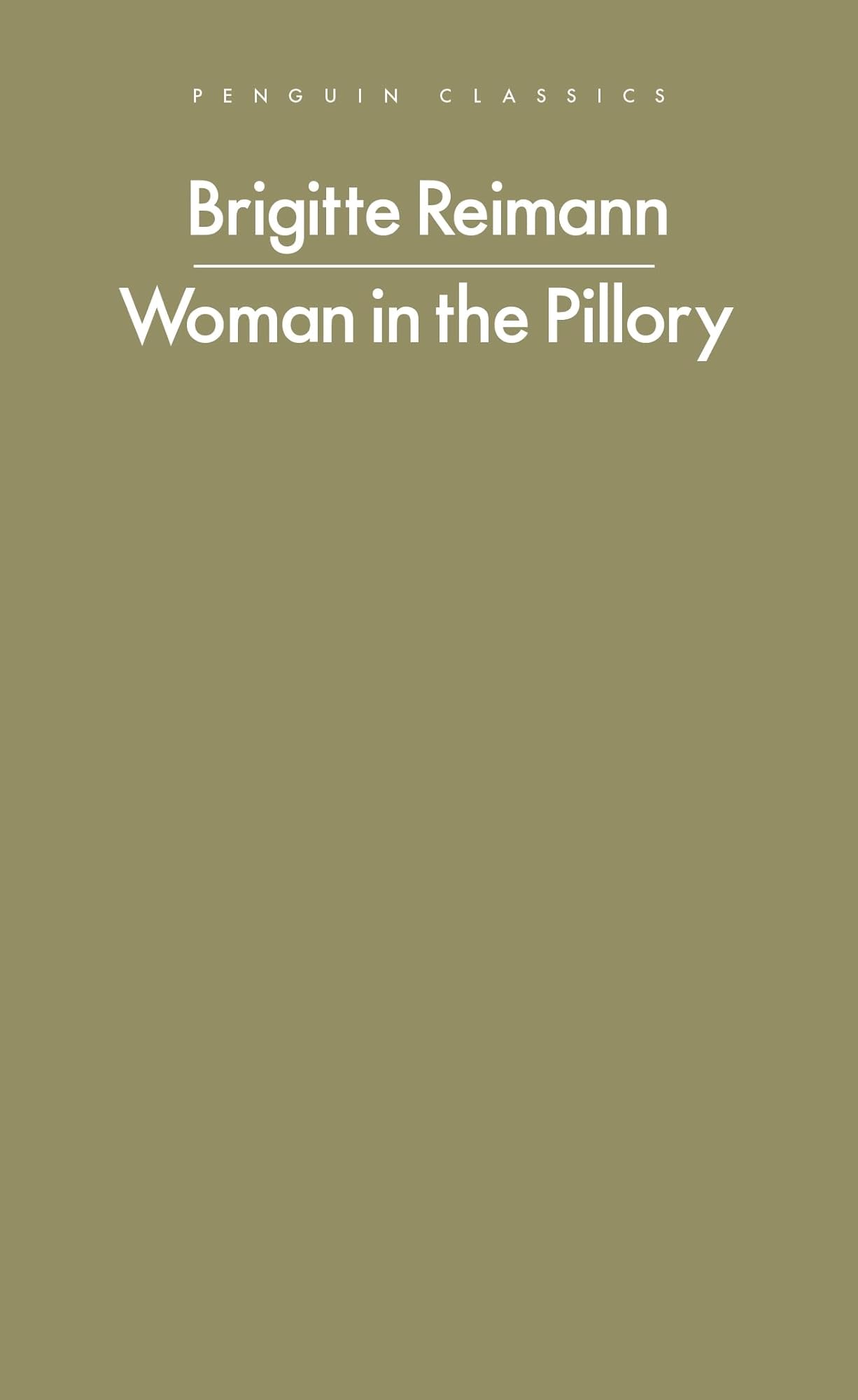 Woman in the Pillory by Brigitte Reimann