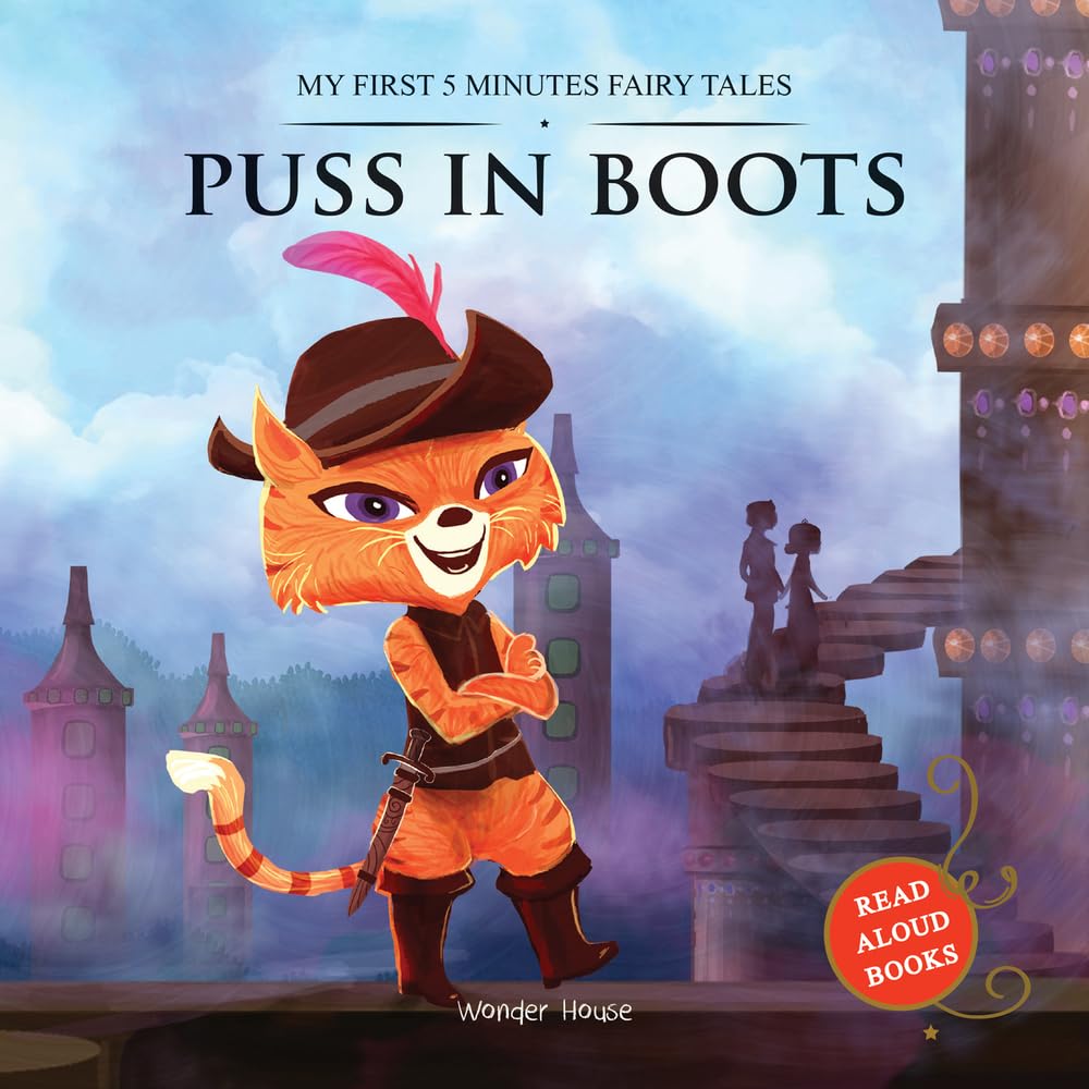 My First 5 Minutes Fairy Tales Puss in Boots Wonder House Books