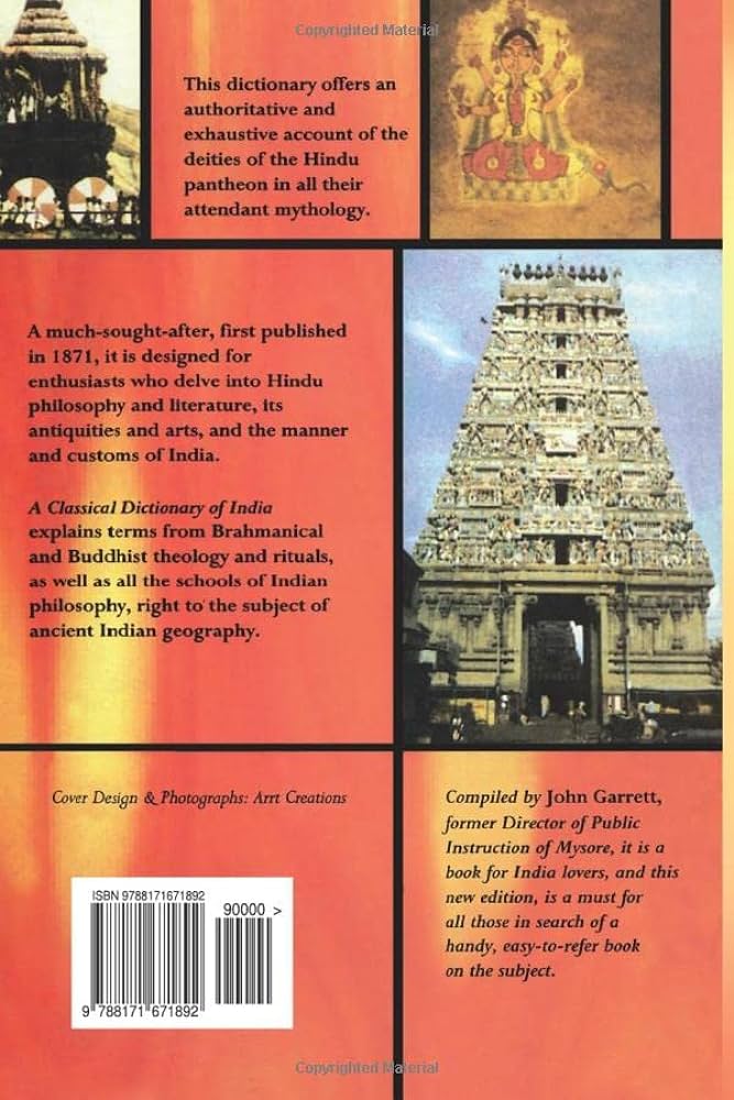 A Classical Dictionary of India BIBLIONEPAL