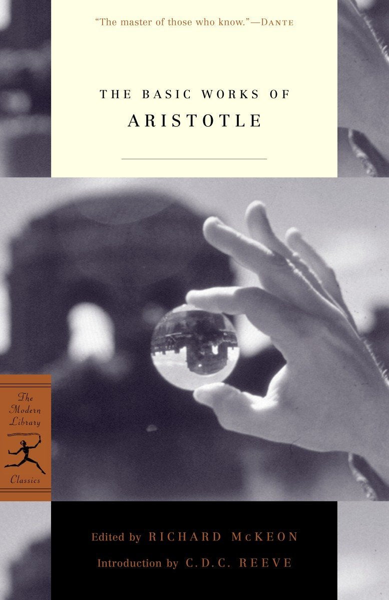 The Basic Works of Aristotle Modern Library