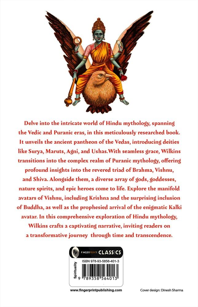 Hindu Mythology by William J Wilkins at BIBLIONEPAL: Bookstore