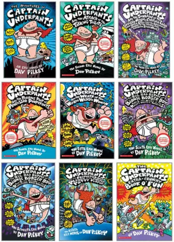 The Captain Underpants Collection Scholastic