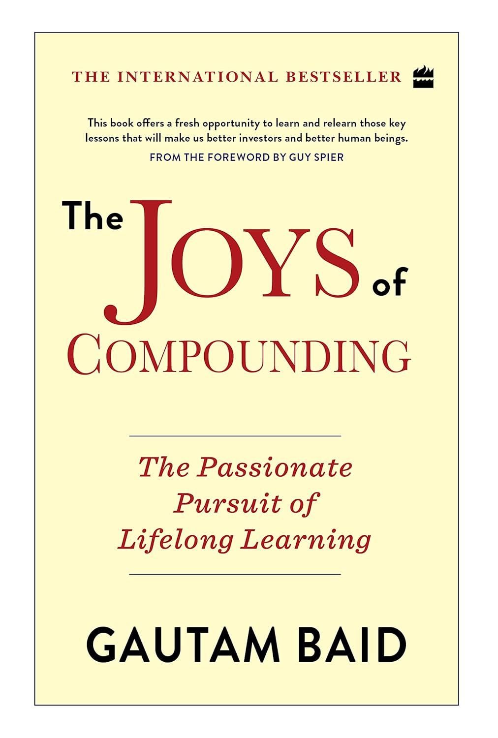 The Joys Of Compounding Harper Collins