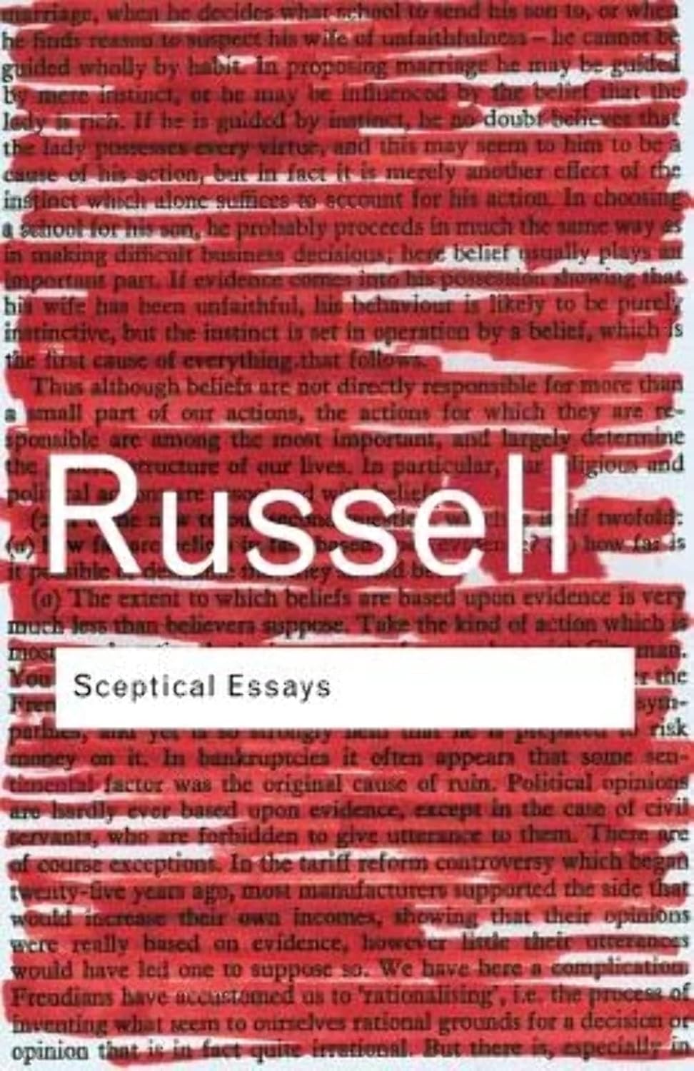 Sceptical Essays Routledge Classics